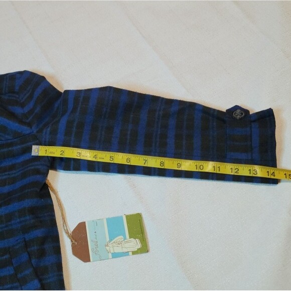 Fore!! Axel & Hudson Peacoat Jacket Blue and Black Cut # 122 Size Medium 5/6 - Picture 9 of 13